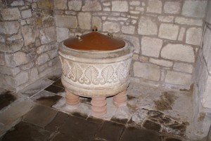 La cuve baptismale