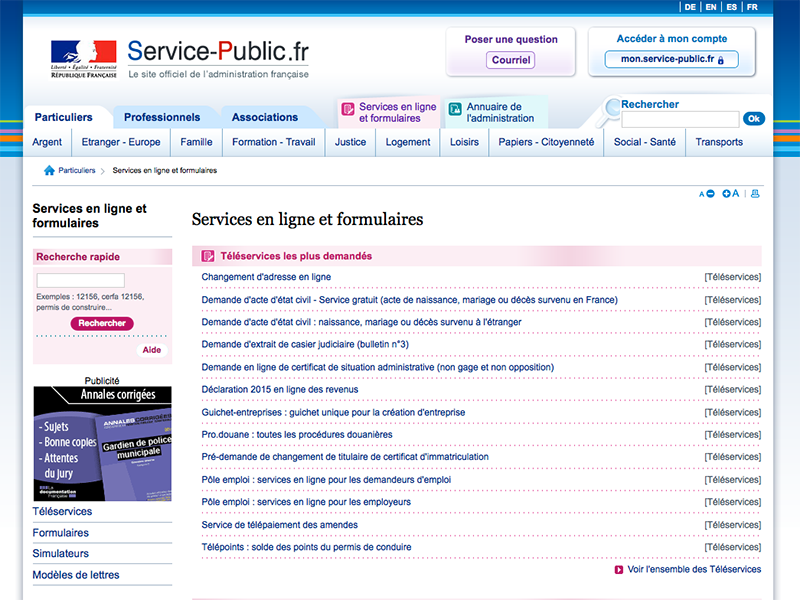 service-public-formulaires-demarches-en-ligne