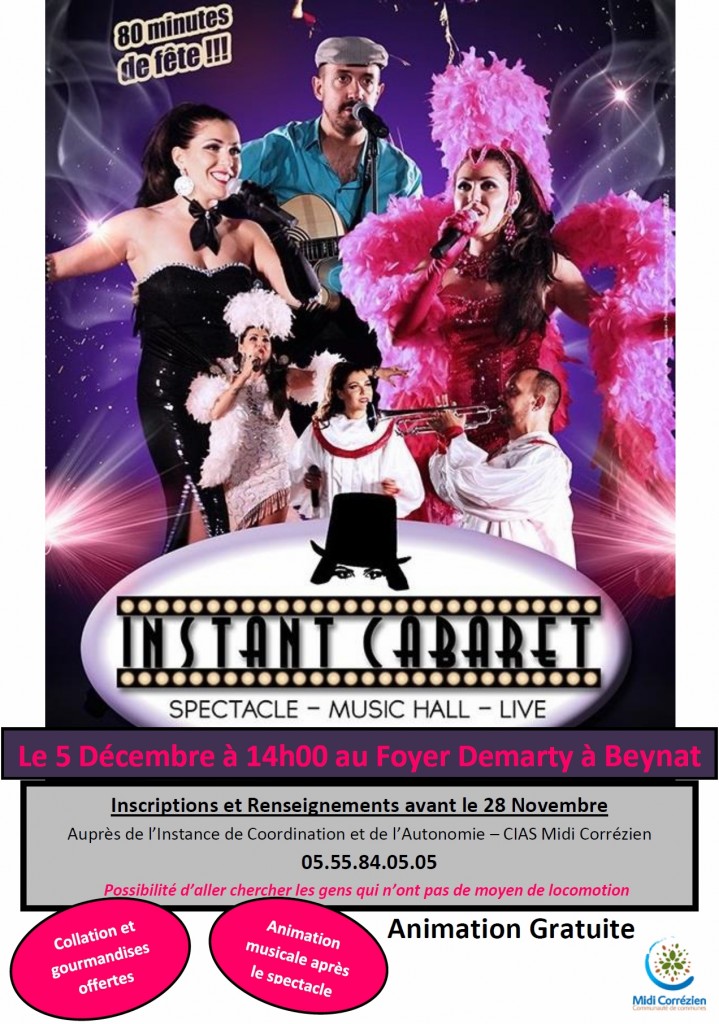 spectacle intance Beynat