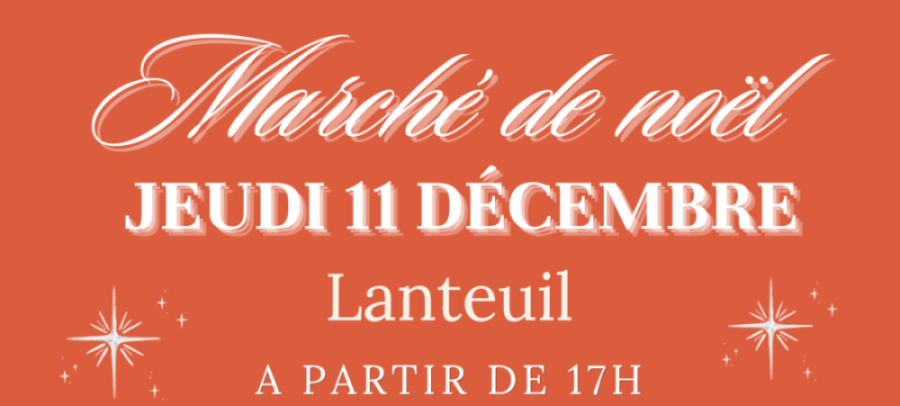 affiche marché de noel2025 F